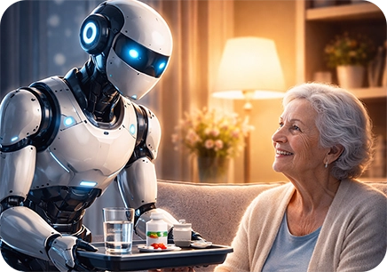 Humanoide Robotik Visualisierung