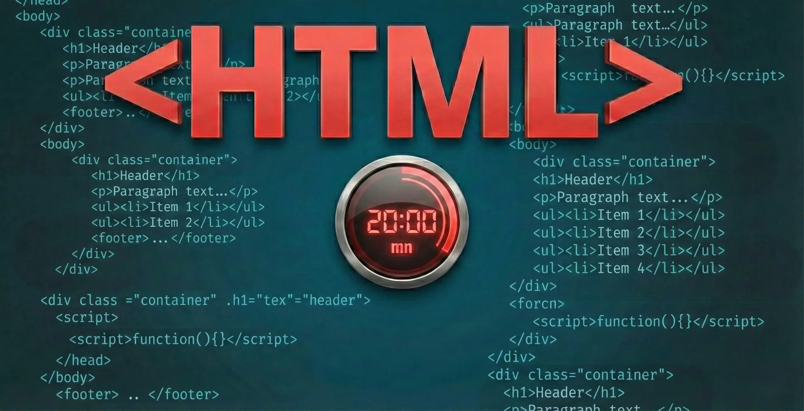 HTML lernen in 20 Minuten, so baust du deine erste Webseite